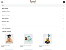 Tablet Screenshot of panari.co.uk